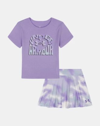 Bedrucktes Kleinkind-Skort-Set Bedrucktes Kleinkind-Skort-Set