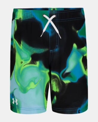 Compression Printed Volley 2-in-1-Badeshorts