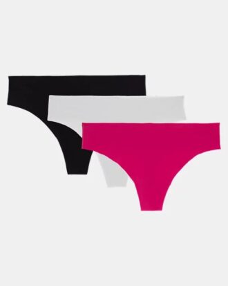 Essential Stretch 3er-Pack No Show Thong Essential Stretch 3er-Pack No Show Thong