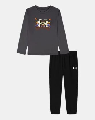 Football Logo Little Langarmshirt & Jogginghose Set Football Logo Little Langarmshirt & Jogginghose Set
