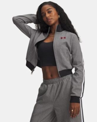 Hahnentritt-Strickjacke Hahnentritt-Strickjacke