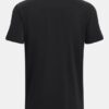 Herren-Kurzarm-Shirt mit gesticktem UA-Logo, schweres Material