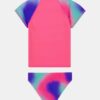 Kurzärmeliges Rashguard & Bikini-Set Kurzärmeliges Rashguard & Bikini-Set