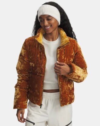 Limitless Daunen-Pufferjacke aus Samt Limitless Daunen-Pufferjacke aus Samt