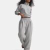 Rival Fleece-Hose mit Schriftzug