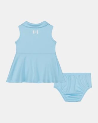 Ärmelloses Polo-Kleid für Kleinkinder mit Windelschutz Ärmelloses Polo-Kleid für Kleinkinder mit Windelschutz