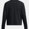 Schweres, kastenförmiges, kurzes Langarmshirt
