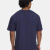 Schweres Marken-Oversize-Shirt mit kurzen Ärmeln