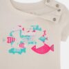 Shorts-Set für Neugeborene mit Fisch-Logo