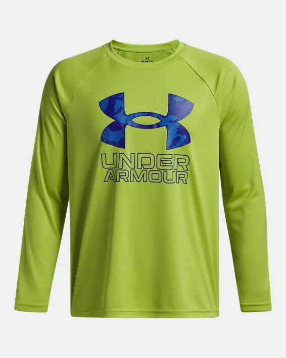 Tech™ Long Sleeve mit großem Logo-Print (erweiterte Größe) Tech™ Long Sleeve mit großem Logo-Print (erweiterte Größe)