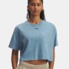 Washed Logo Boxy Crop Kurzarm