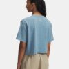 Washed Logo Boxy Crop Kurzarm